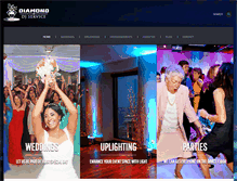Tablet Screenshot of diamonddjs.net
